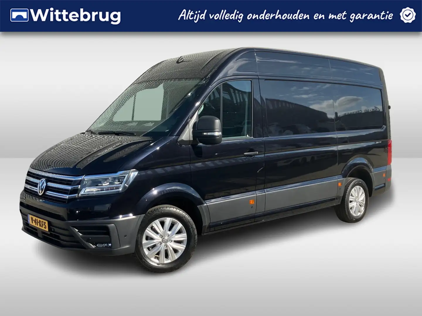 Volkswagen Crafter 35 2.0 TDI 177 PK 6-hand L3H3 Exclusive Zwart - 1