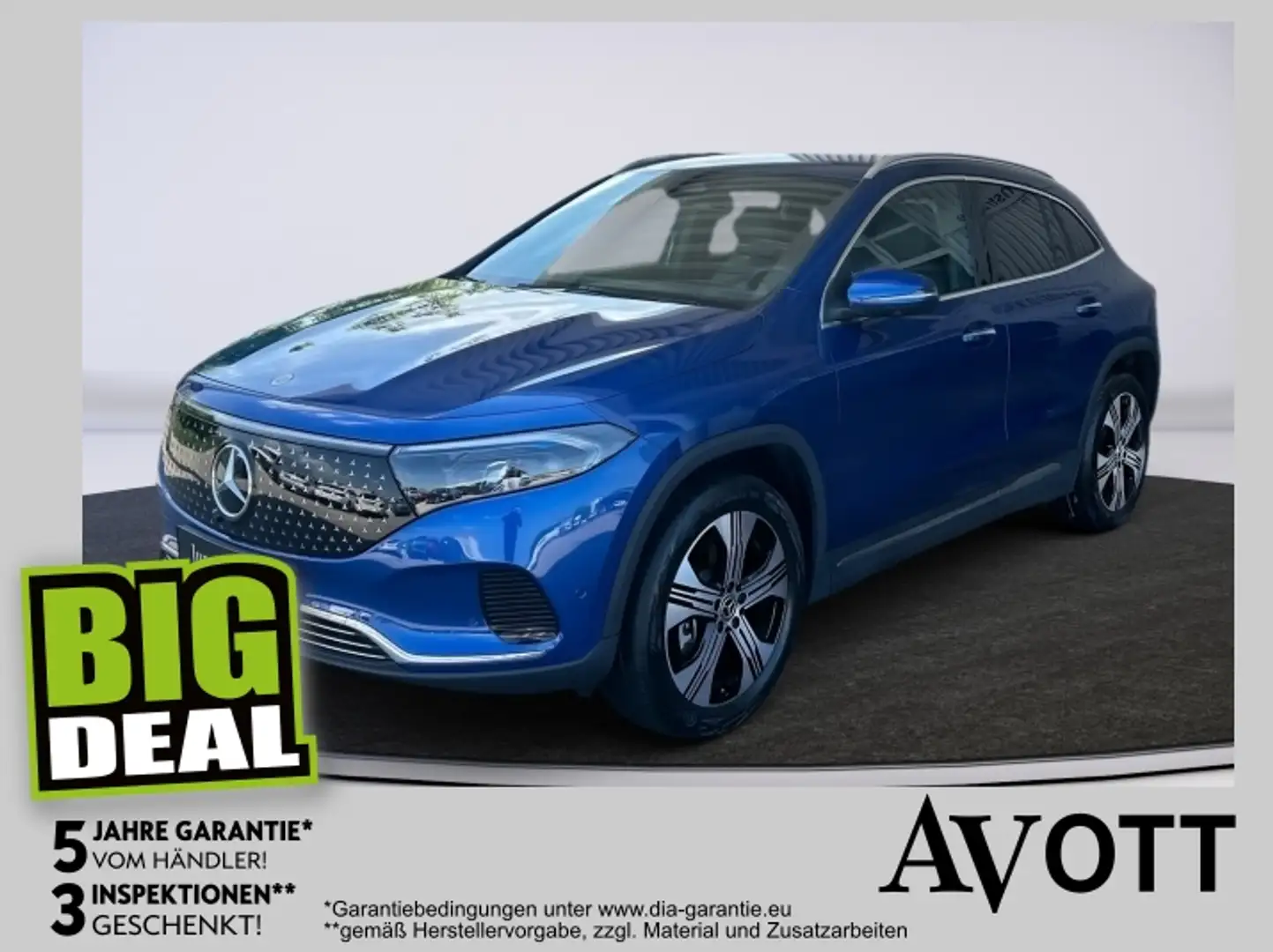 Mercedes-Benz EQA 350 4MATIC Blauw - 1