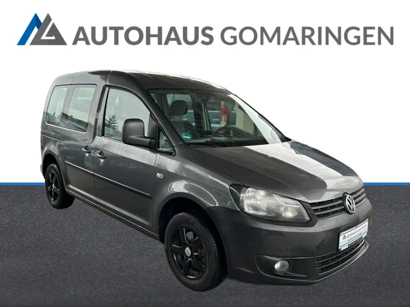 Volkswagen Caddy Kombi*Klima*AHK*Scheckheft*TÜV Neu*LM* Grau - 2
