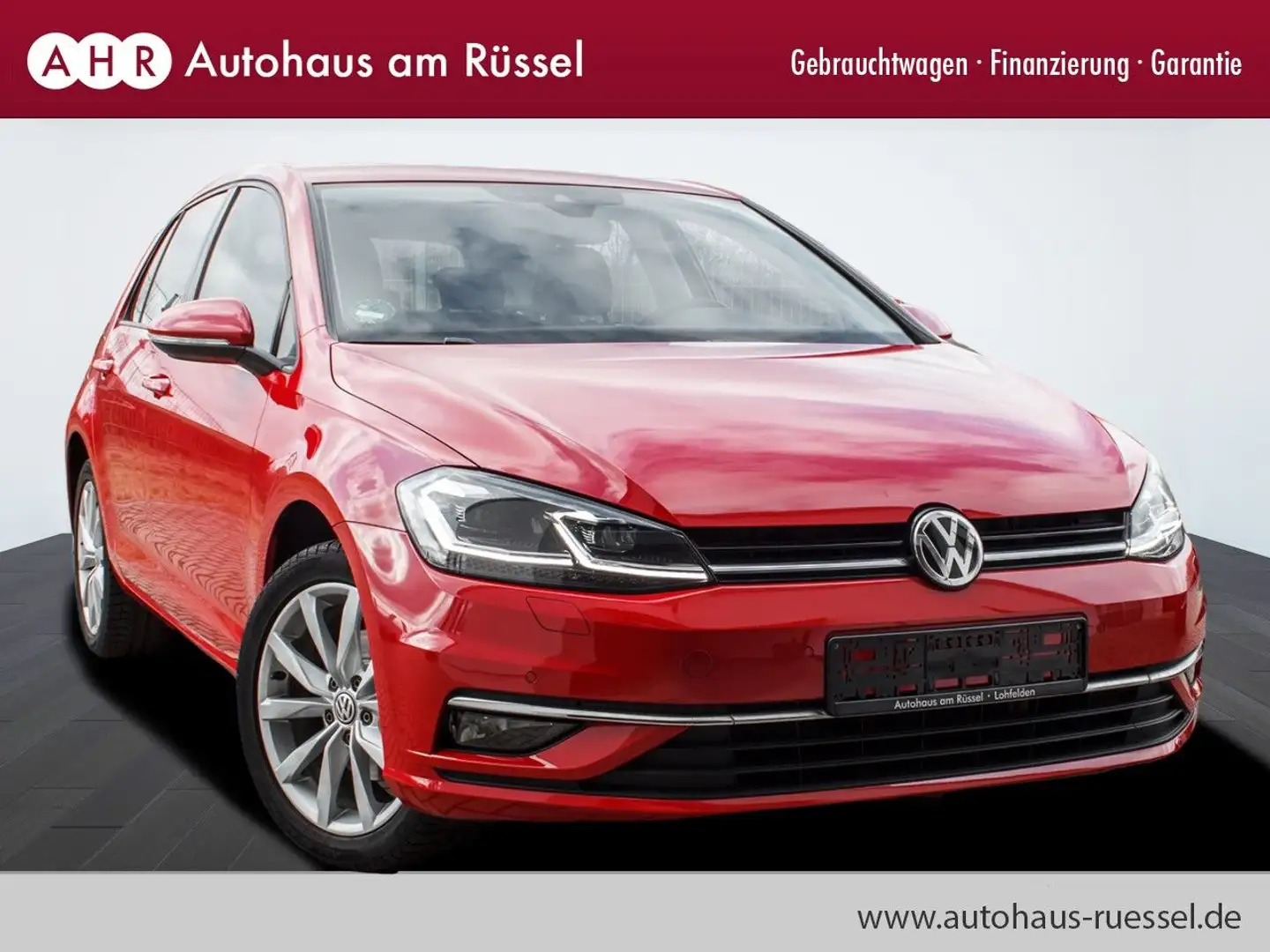 Volkswagen Golf VII Lim. Highline 1.4 TSI *LED*Navi*Kamera* Rouge - 1