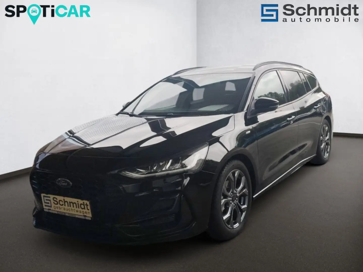 Ford Focus Turnier 1,5 EcoBlue ST-Line Aut. Schwarz - 2