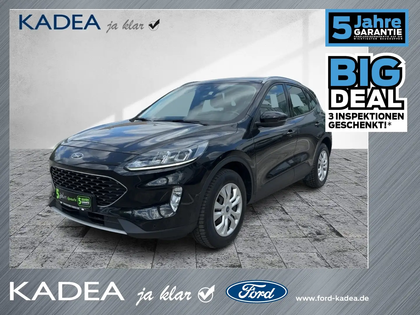 Ford Kuga EcoBoost Cool & Connect AHK*LED*SHZ*Nav*PDC Zwart - 1