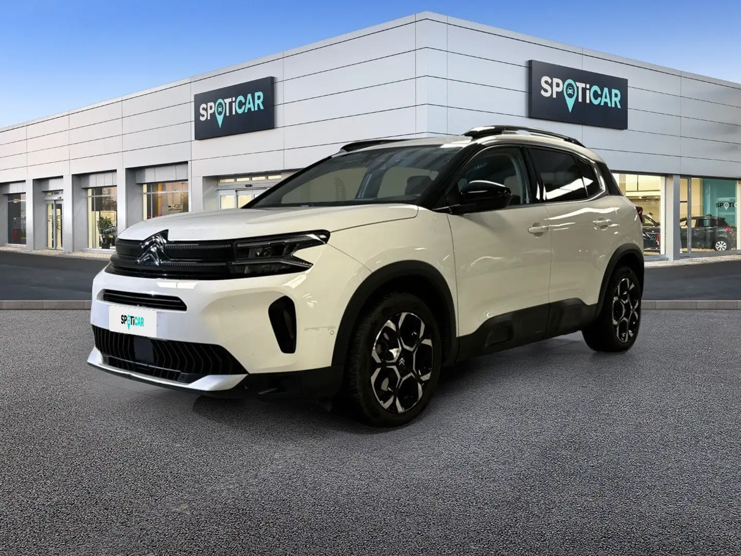 Citroen C5 Aircross Hybrid 136 Plus e-DCS6 Blanc - 1