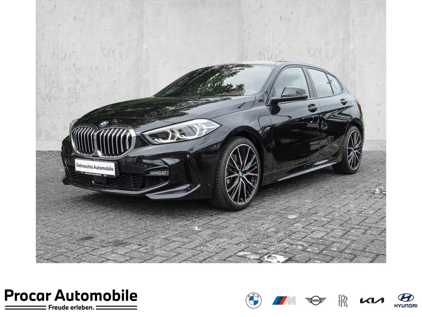 BMW 120 i M Sport NAVI LED Sound Syst. PDC V+H DAB Nero - 1
