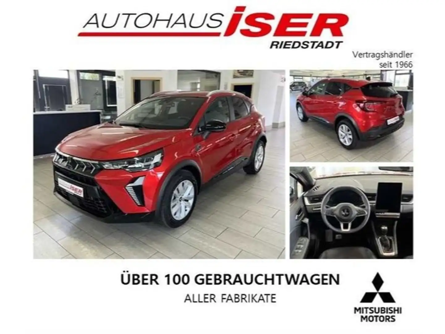 Mitsubishi ASX 1.3 Turbo PLUS LED APP Klimaautom LenkradHZG Rot - 1