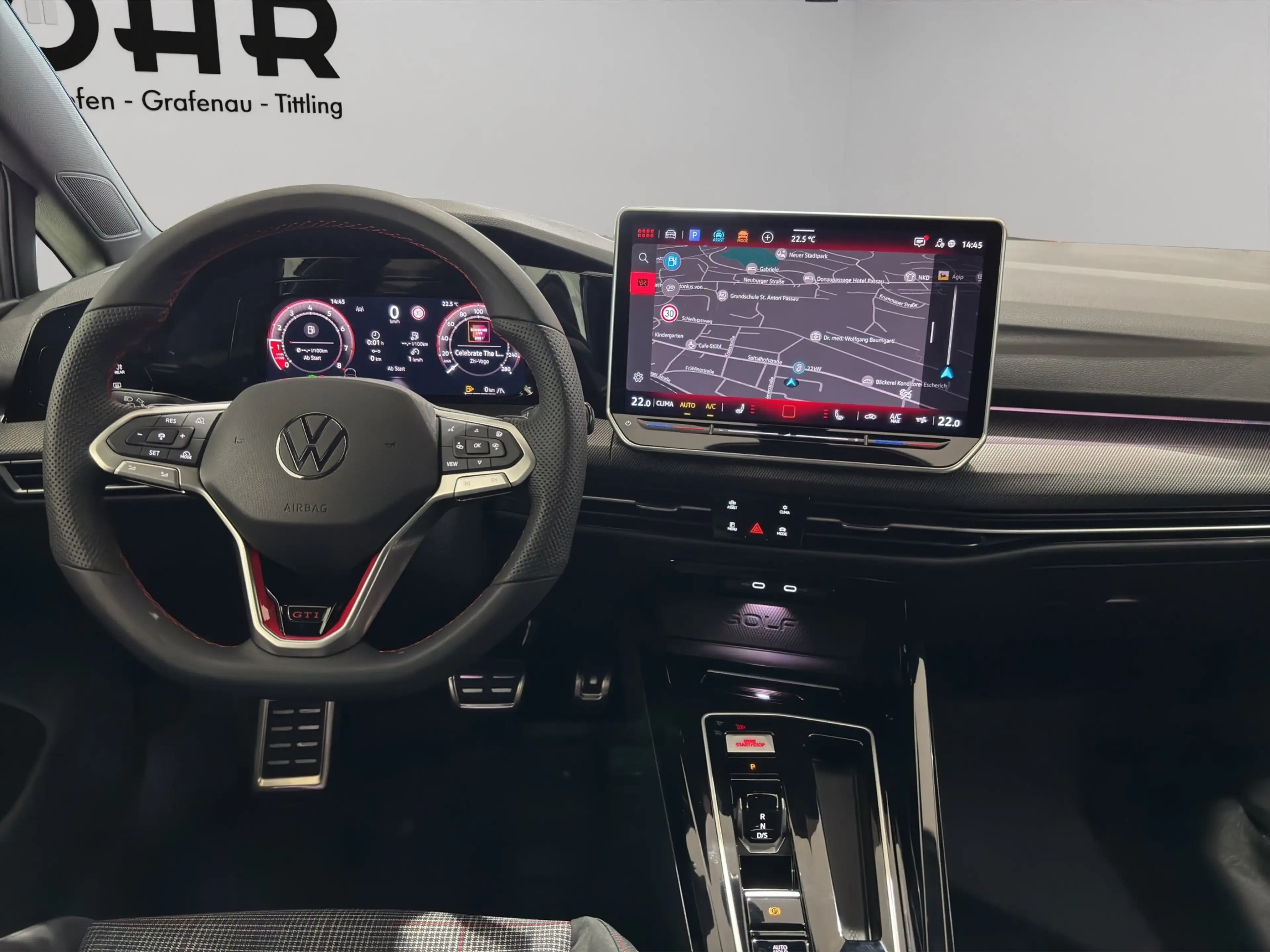 Volkswagen Golf GTI Golf VIII GTI 2.0 TSI Black ACC HUD Kam. LED PDC — photo 9