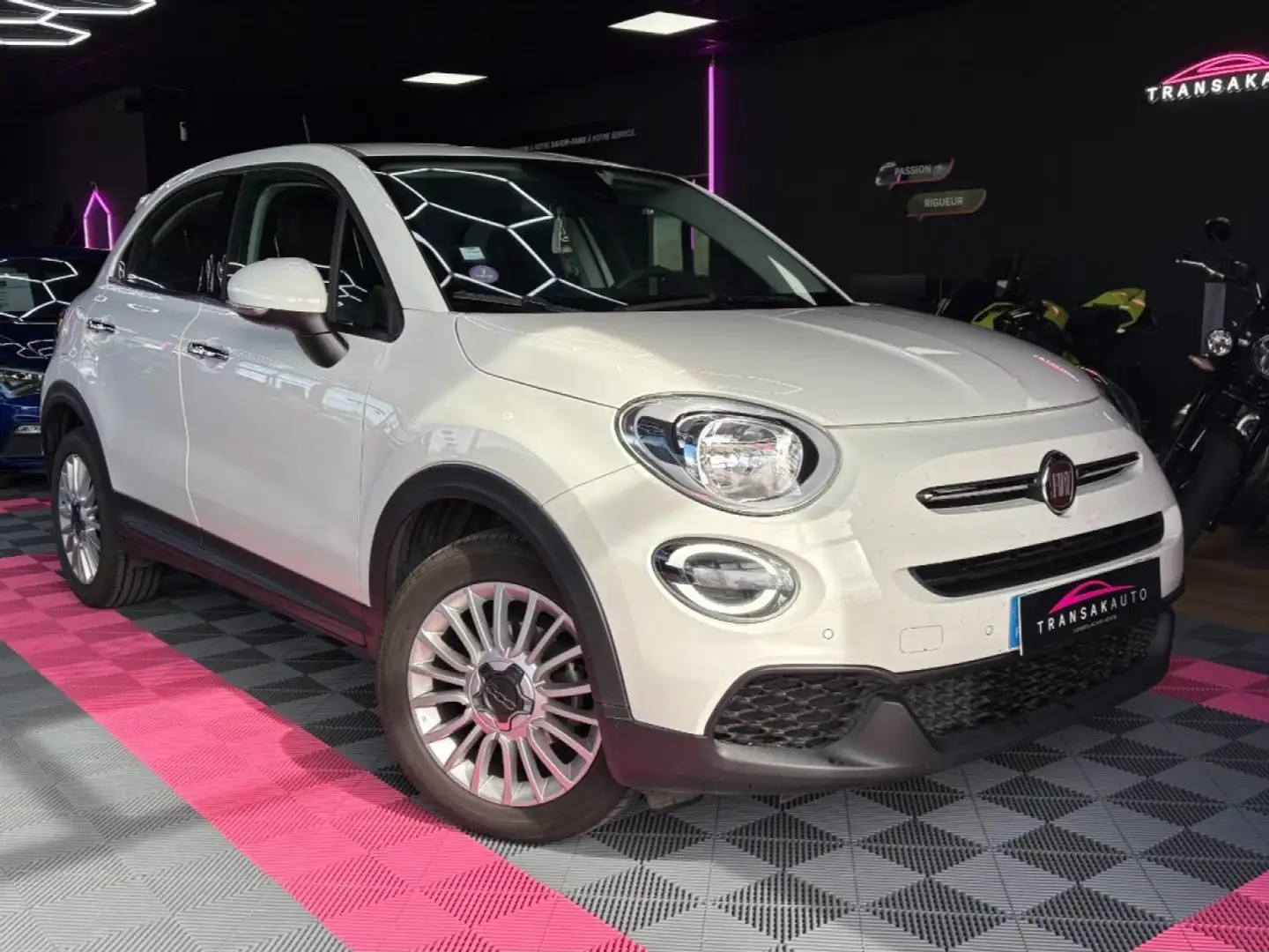 Fiat 500X MY20 1.0 FireFly 120 ch Lounge ~ Régulateur ~ Clim auto ~ Feux auto ~ Bluetooth ~ Feux LED ~ Suivi OK Bianco - 1
