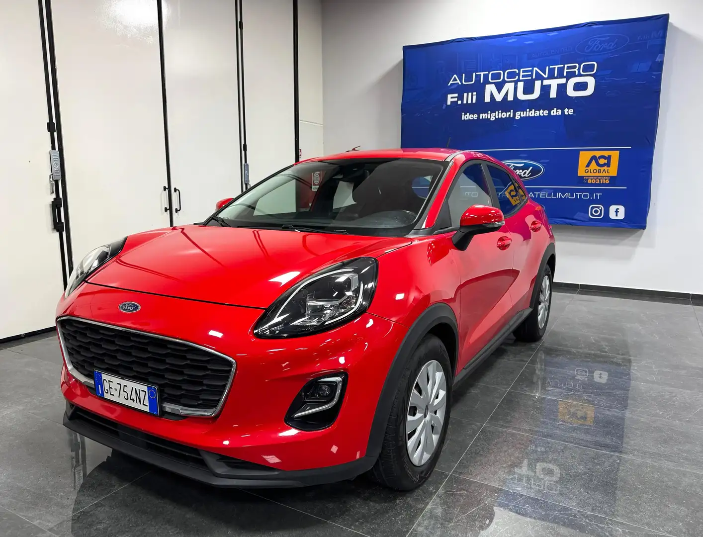 Ford Puma Puma 1.0 ecoboost Connect 95cv NEOPATENTATI Rouge - 1