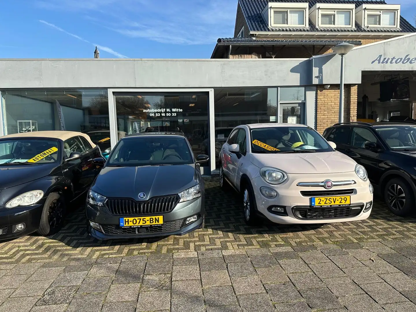 Skoda Fabia 1.0 TSI Monte Carlo Ned. Auto Grijs - 1