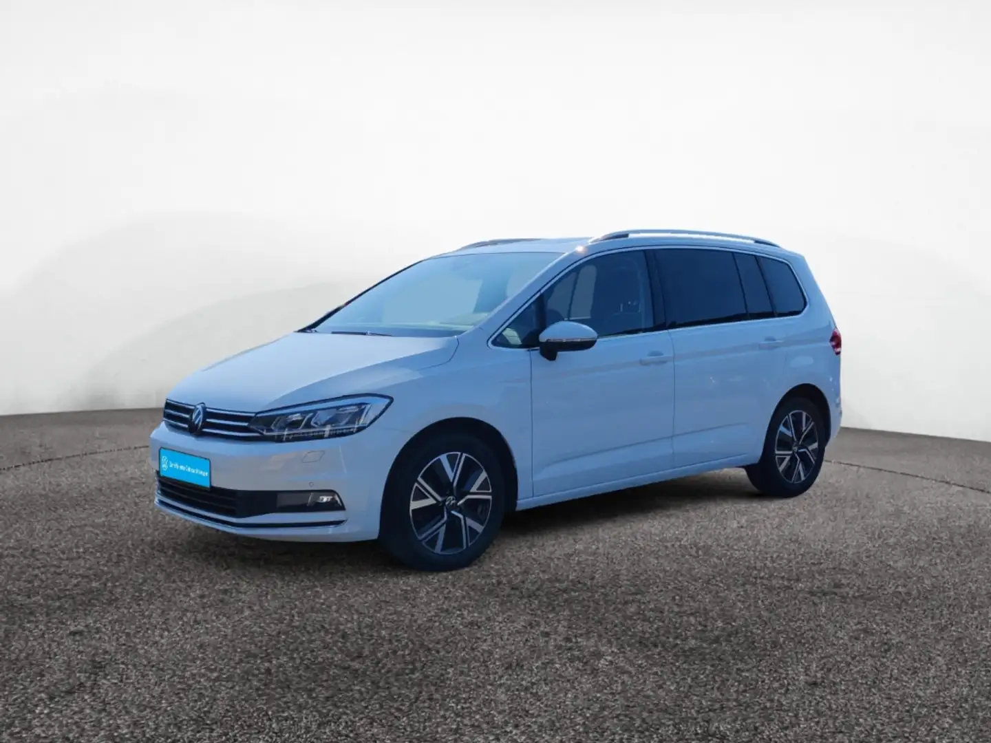 Volkswagen Touran 2.0 TDI Highline AHK Pano Kamera Keyless Weiß - 2