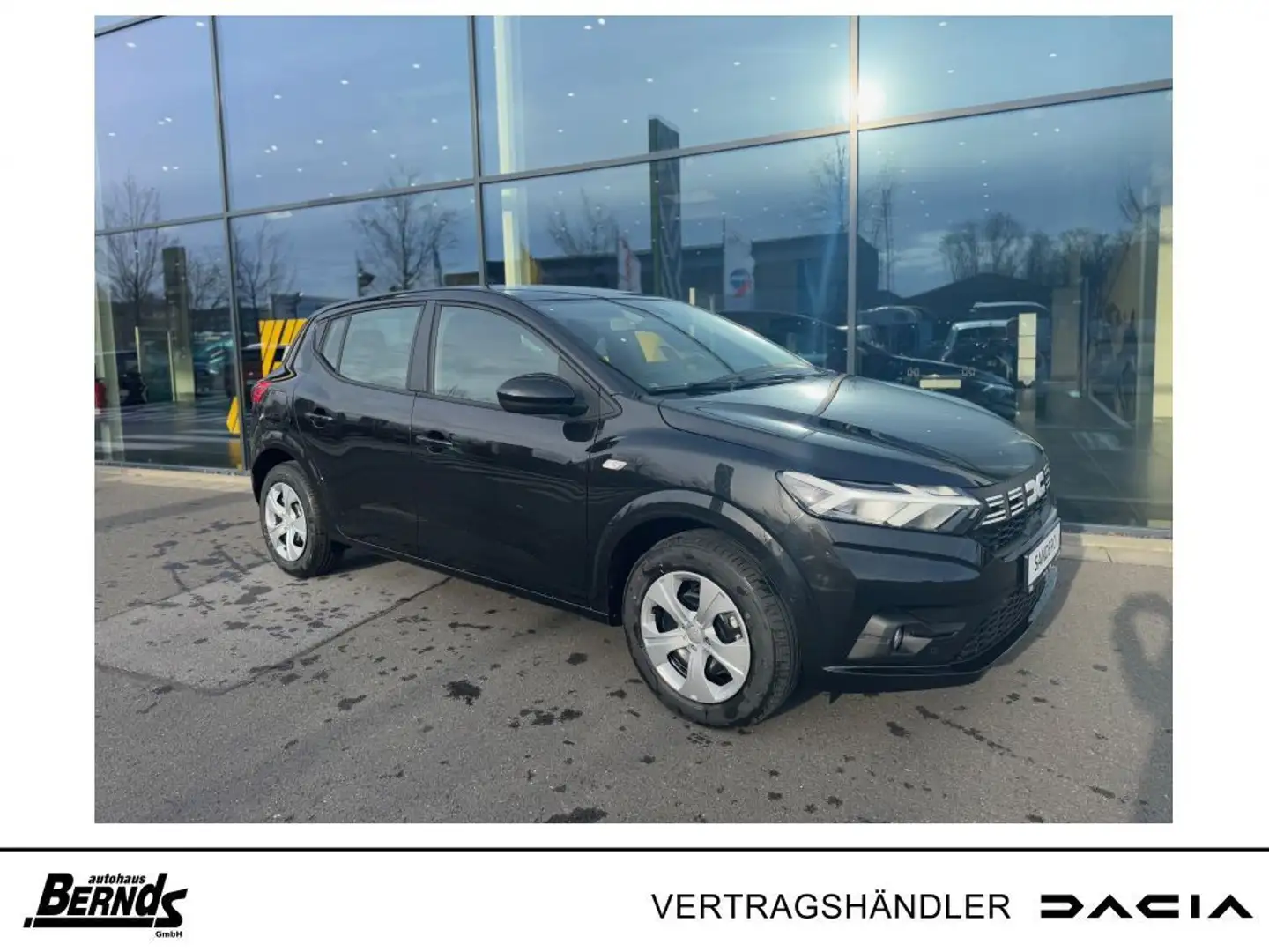 Dacia Sandero TCe 90 Expression KLIMA PDC ZV WINTER Paket ISOFIX Nero - 2