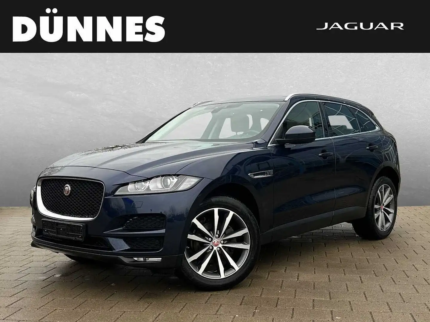 Jaguar F-Pace 20d AWD Prestige Blau - 1