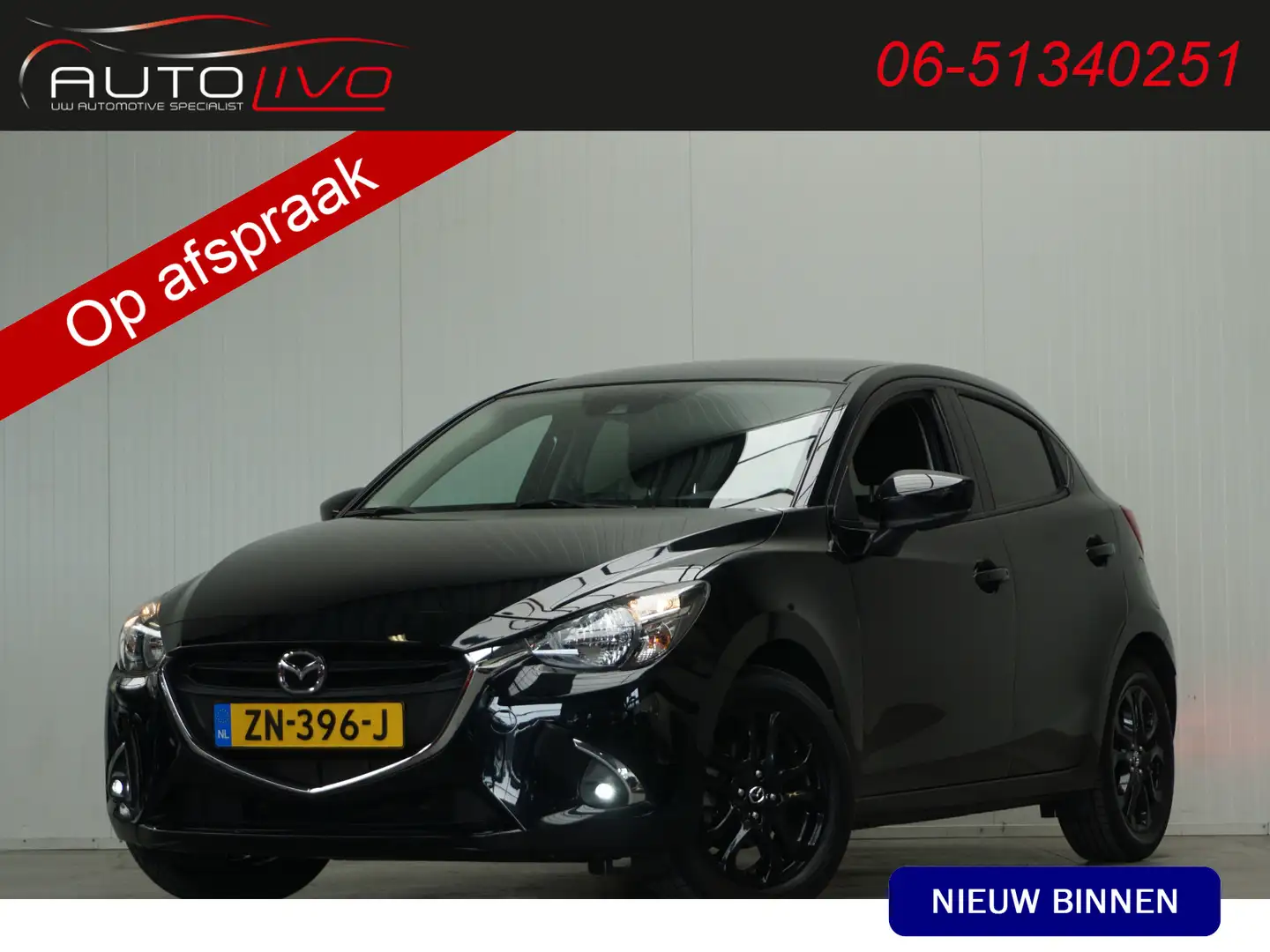 Mazda 2 1.5 Skyactiv-G Sport Selected NAVI CAMERA CRUISE A Negro - 1