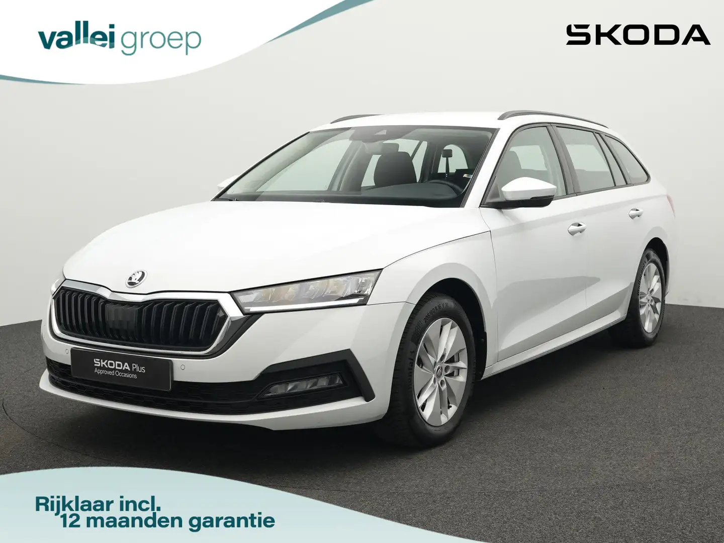Skoda Octavia Combi 1.0 e-TSI 110 pk DSG Business Edition | Trek Blanc - 1