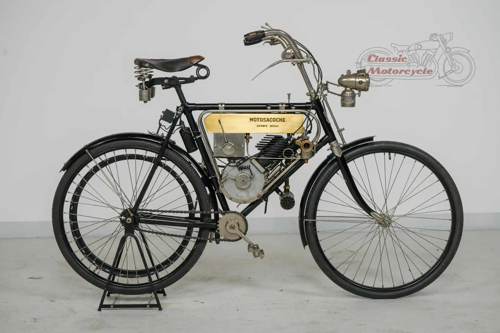 Motosacoche 214cc c.1902 1 cyl aiv - 1