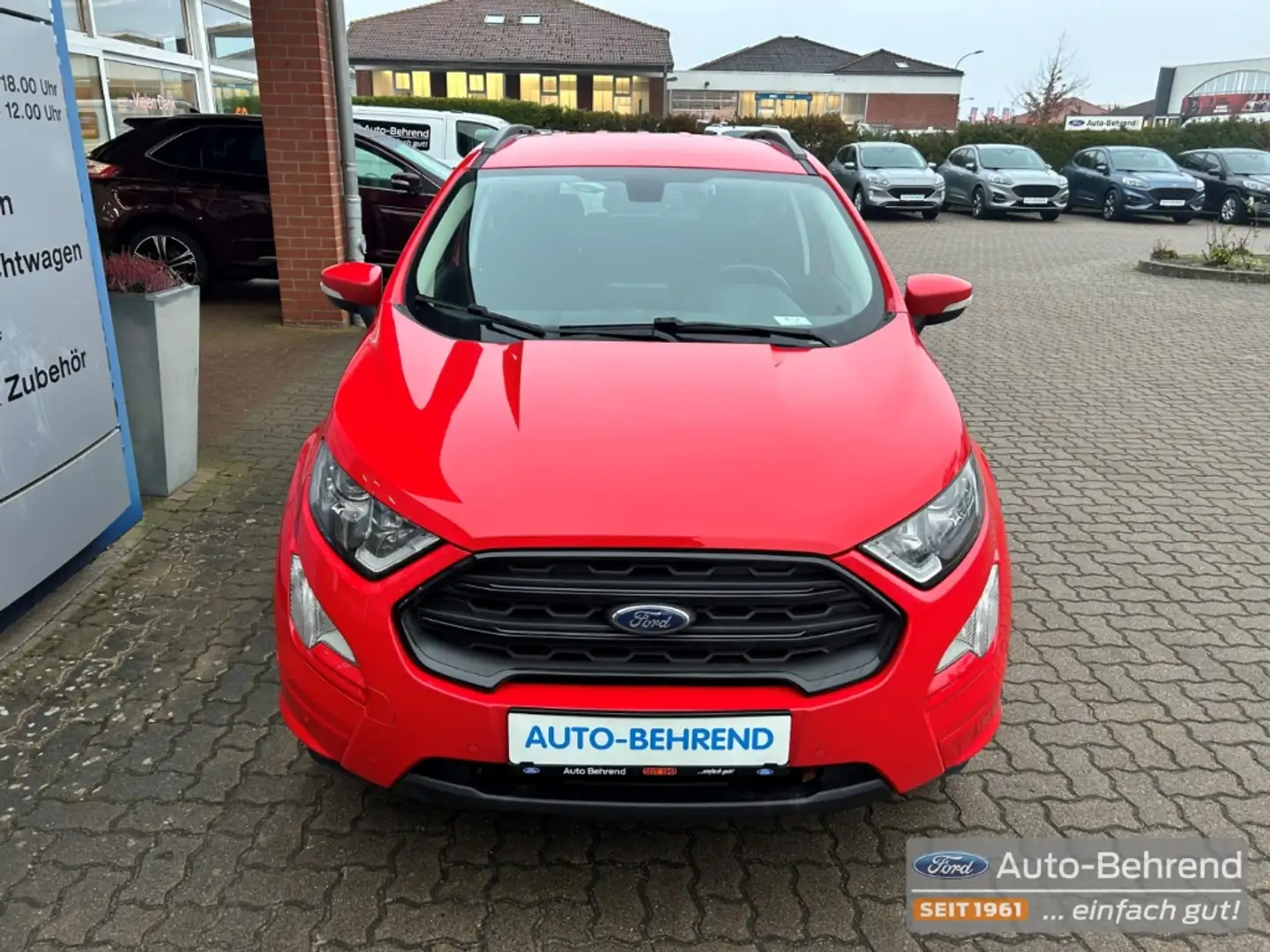 Ford EcoSport ST-Line Winterpaket AHK Navigation Teilleder Rot - 2