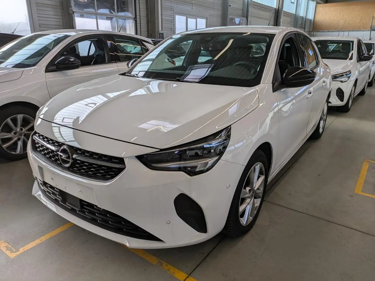Opel Corsa F Elegance *LED*TEMP*PARK*KAM*TOT*CARPLAY* Weiß - 1