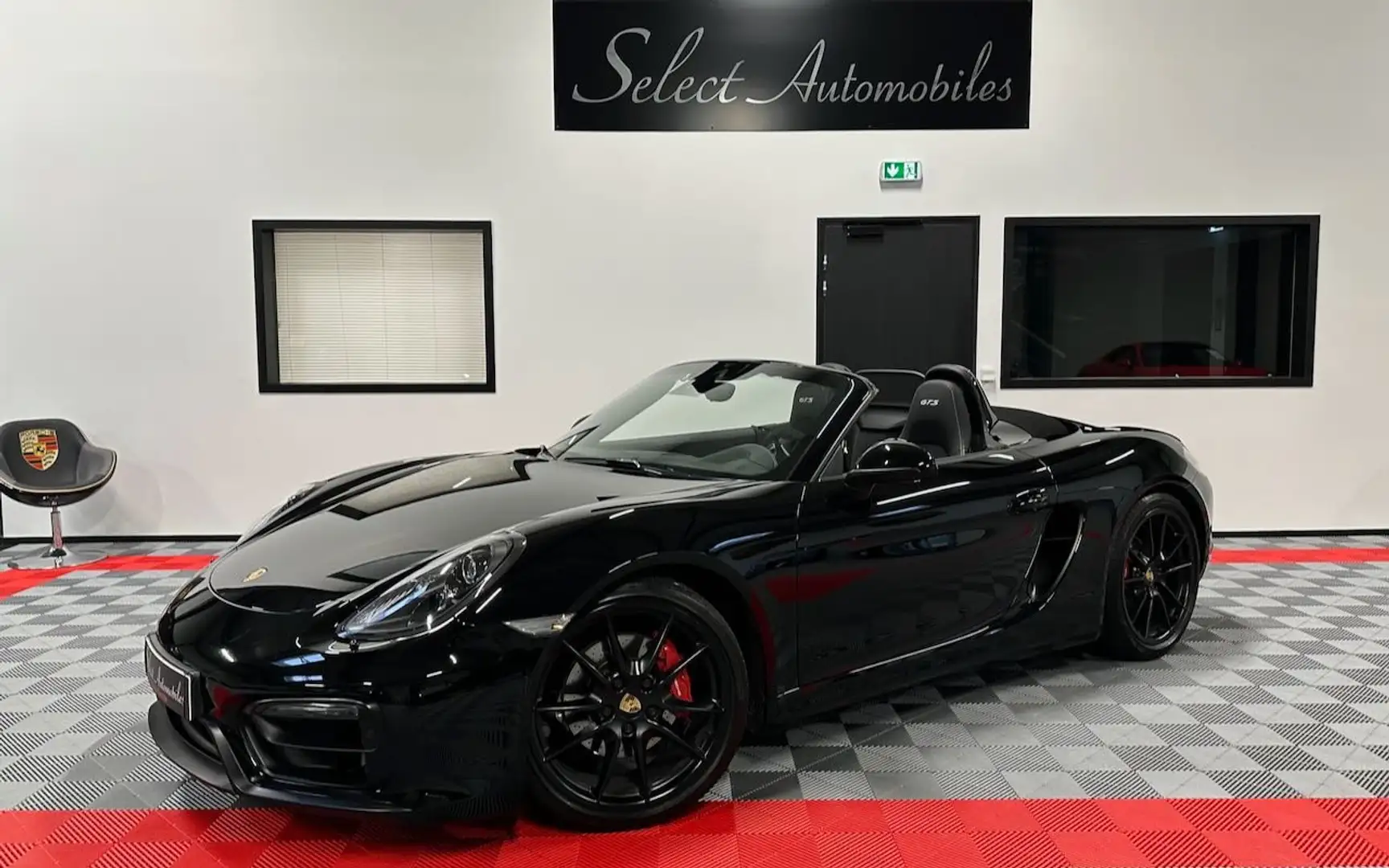 Porsche Boxster Porsche 981 Boxster GTS 3.4 330ch Noir - 1