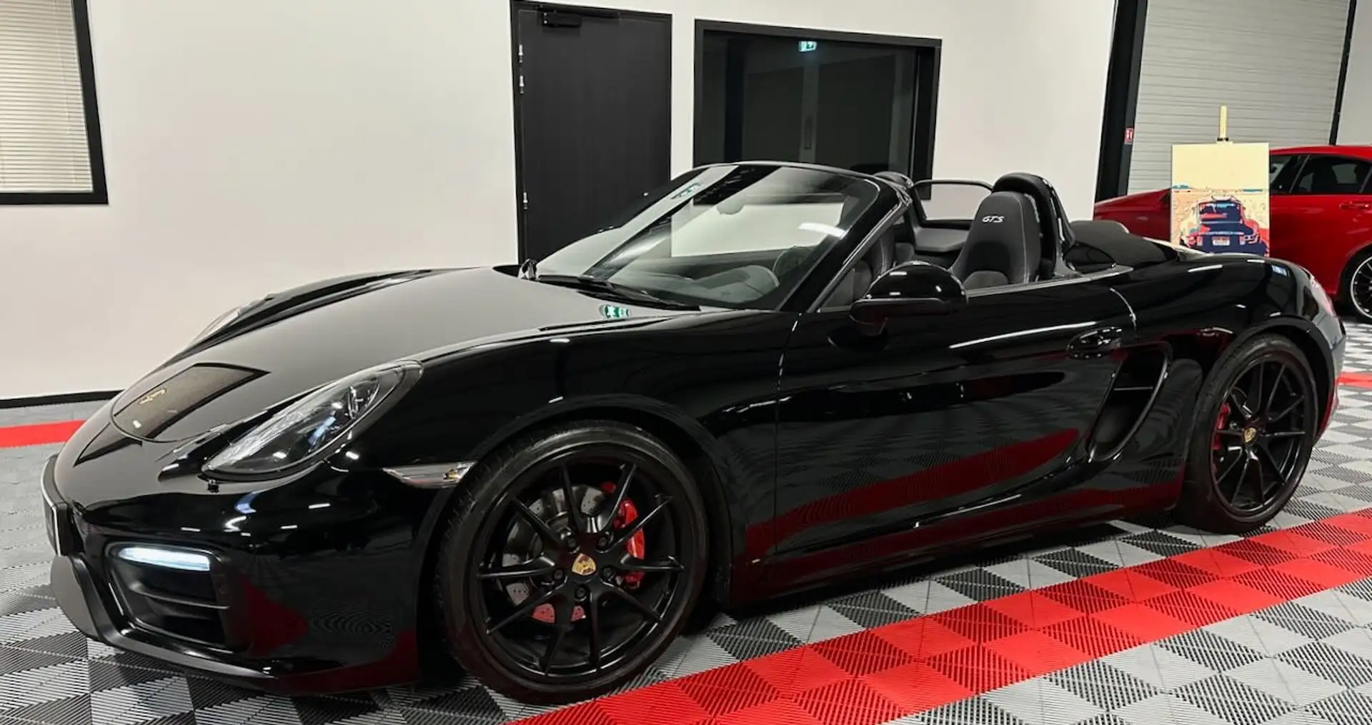 Porsche Boxster Porsche 981 Boxster GTS 3.4 330ch Noir - 2