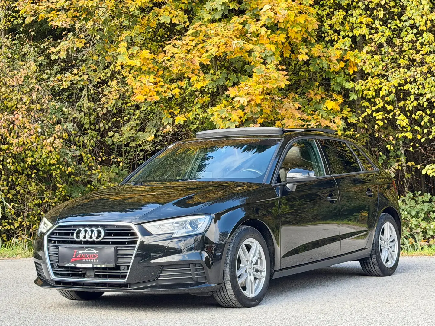 Audi A3 SB 1,6TDI Aut.*PANO*B&OLUFSEN*LEDER*VCOCKPIT*SPUR* Schwarz - 1