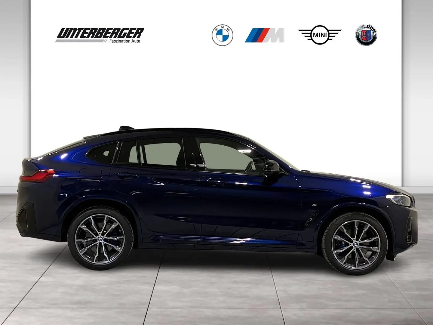 BMW X4 M 40d Standhzg AHK ACC DA PA+ 360° HUD HK Blau - 2