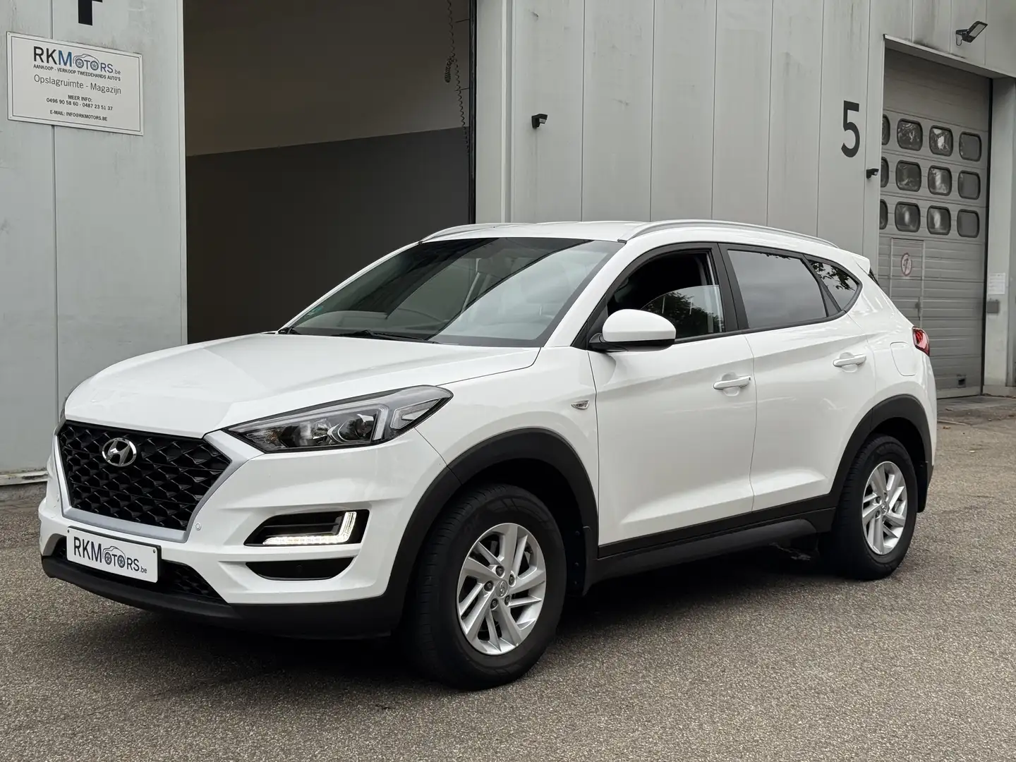 Hyundai TUCSON Tucson 1.6 GDi Trend Leder Apelcarplay Wit - 1