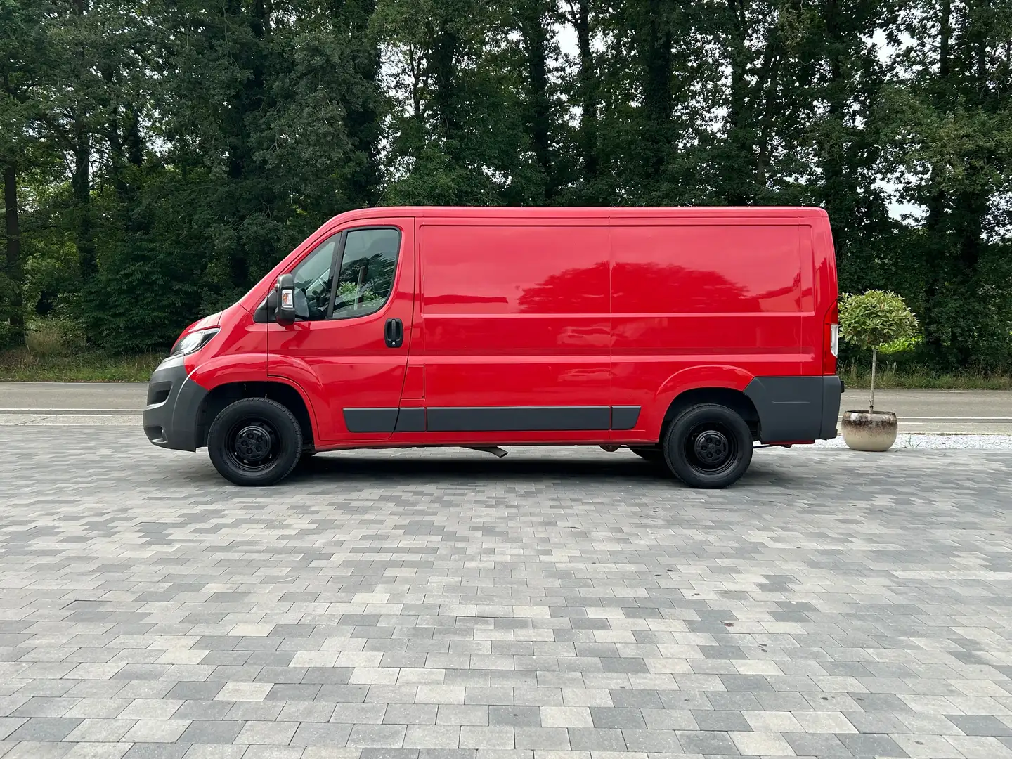 Peugeot Boxer LANG | 3 ZITPLAATSEN Piros - 1