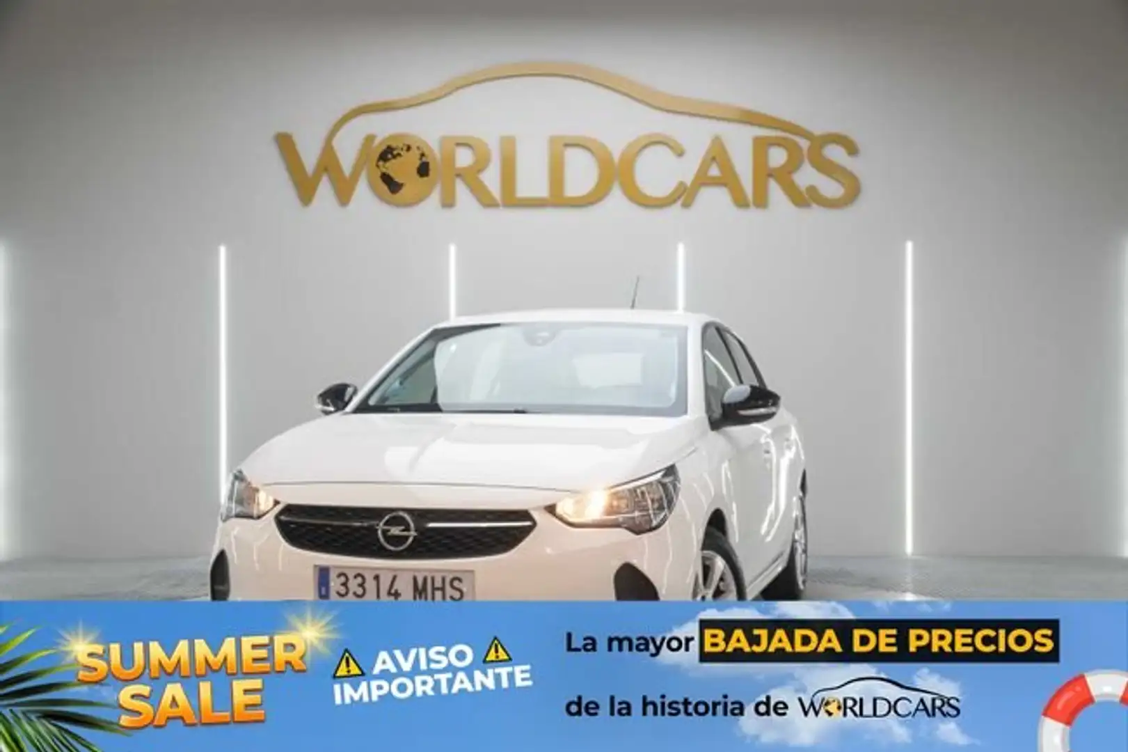 Opel Corsa 1.2 XEL S/S Edition 75 Blanco - 1
