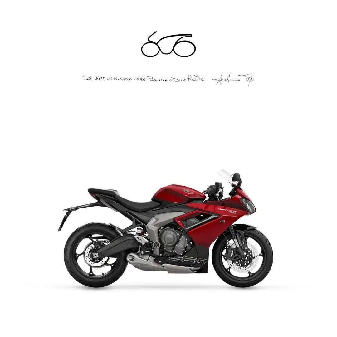 Triumph Daytona 600 Daytona 660 Red - 1