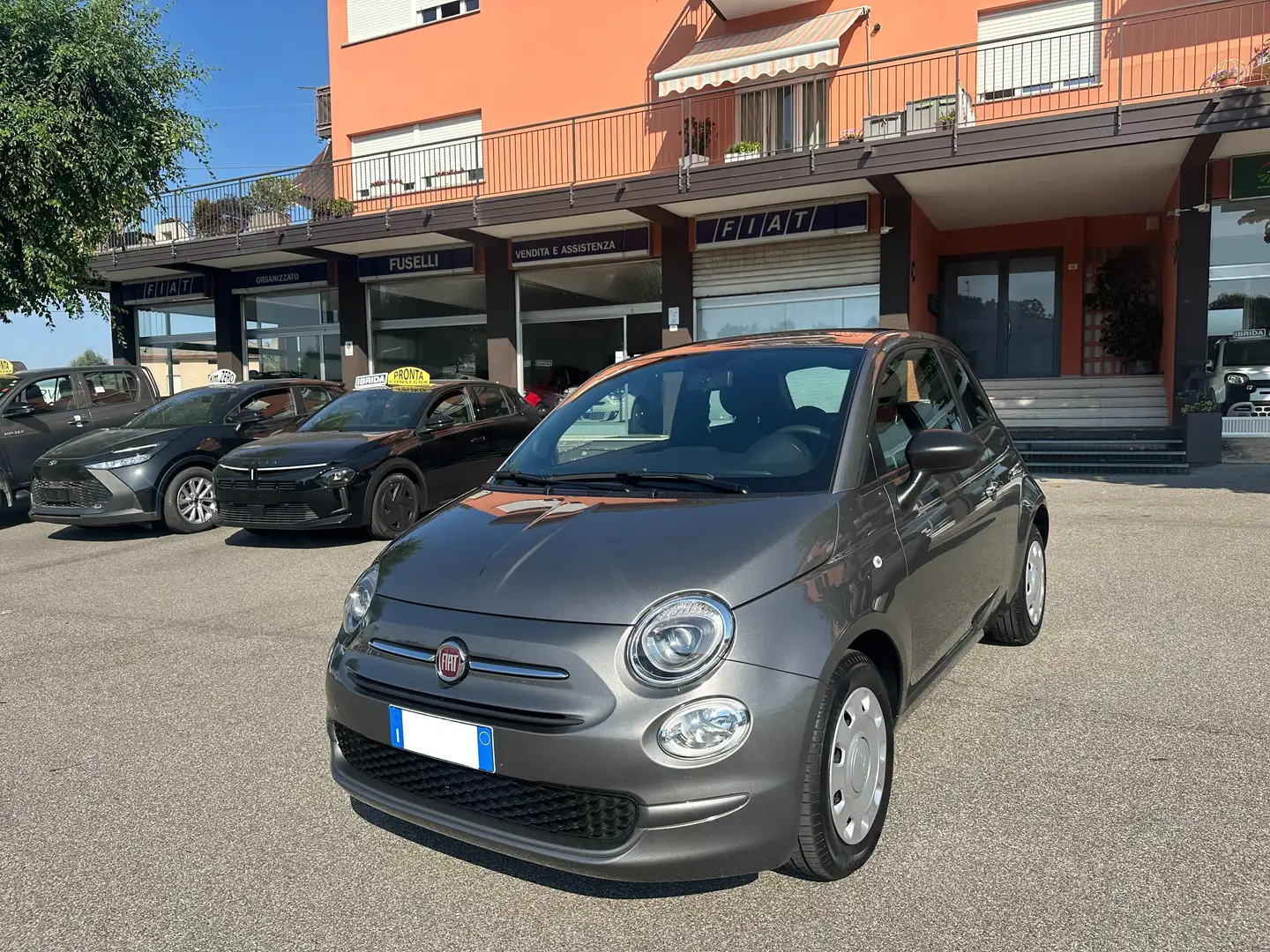 Fiat 500 500 1.0 hybrid 70cv Club Grigio - 1