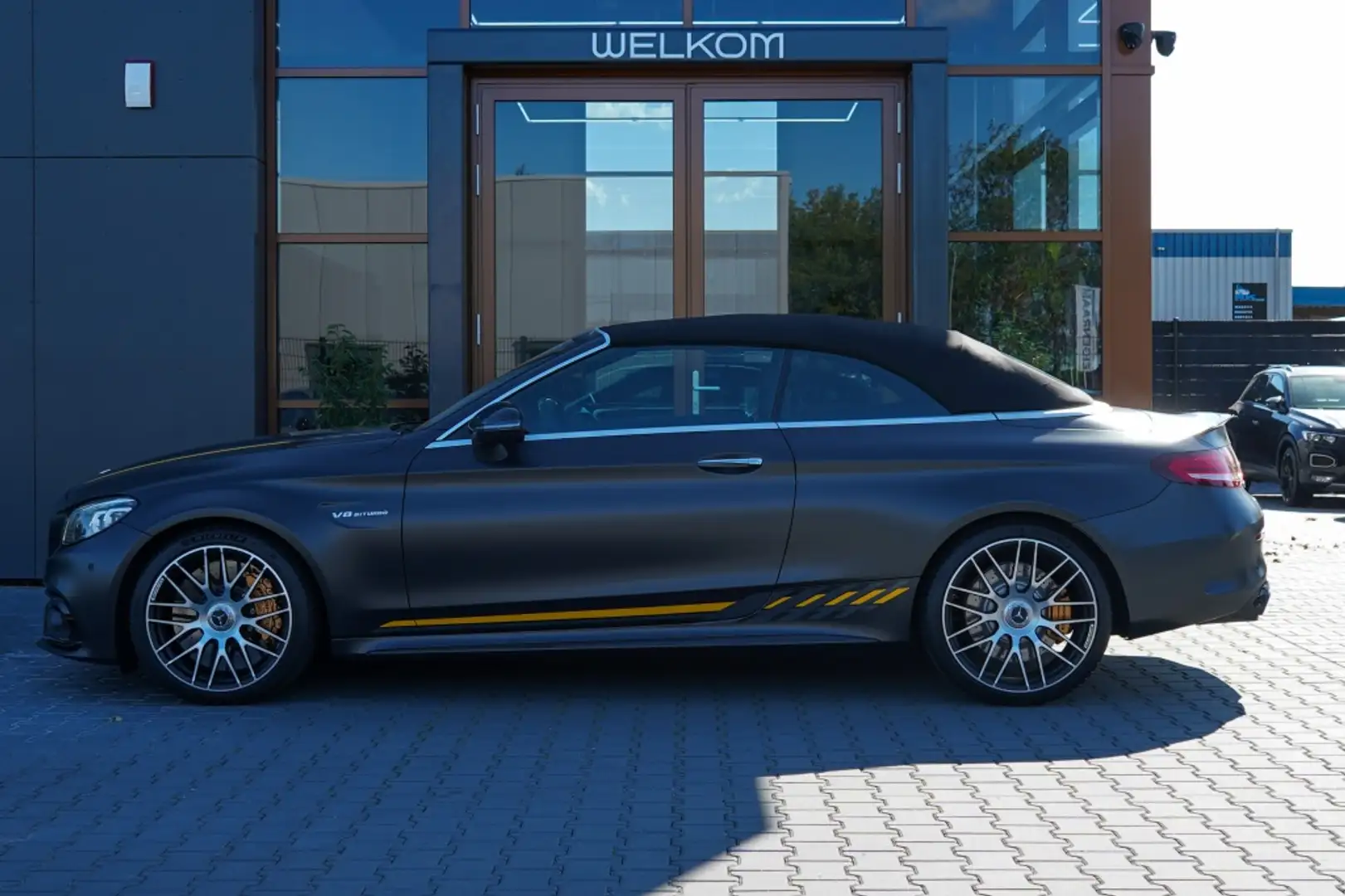 Mercedes-Benz C 63 AMG Cabrio S Final Edition | 1 of 499 | Xpel | Carbon Grijs - 2
