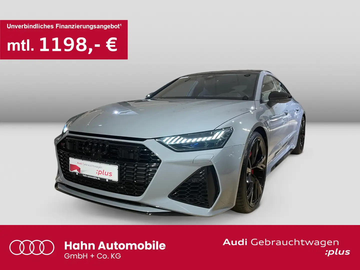 Audi RS7 RS7 Sportback 4.0TFSI qu performance B&O Pano Gris - 1