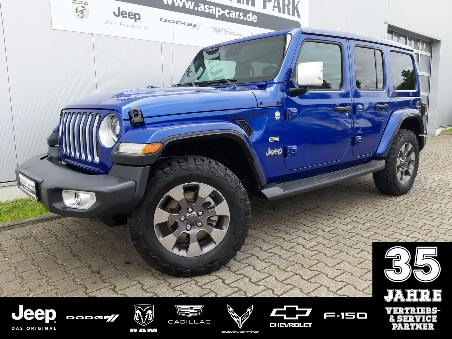 Jeep Wrangler Unl. Sahara 2.2l CRD|Overland|Sky One Blau - 1