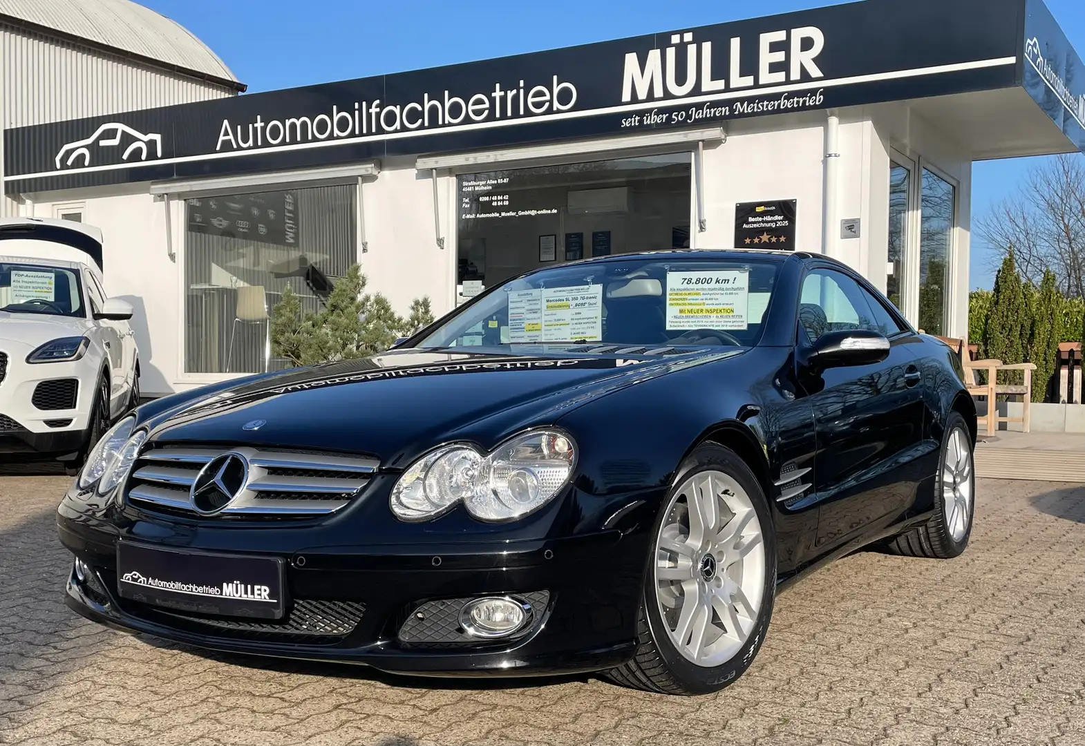 Mercedes-Benz SL 350 Roadster 7G-TRONIC+Sitzklima+"BOSE"+TRAUMZUSTAND Noir - 1