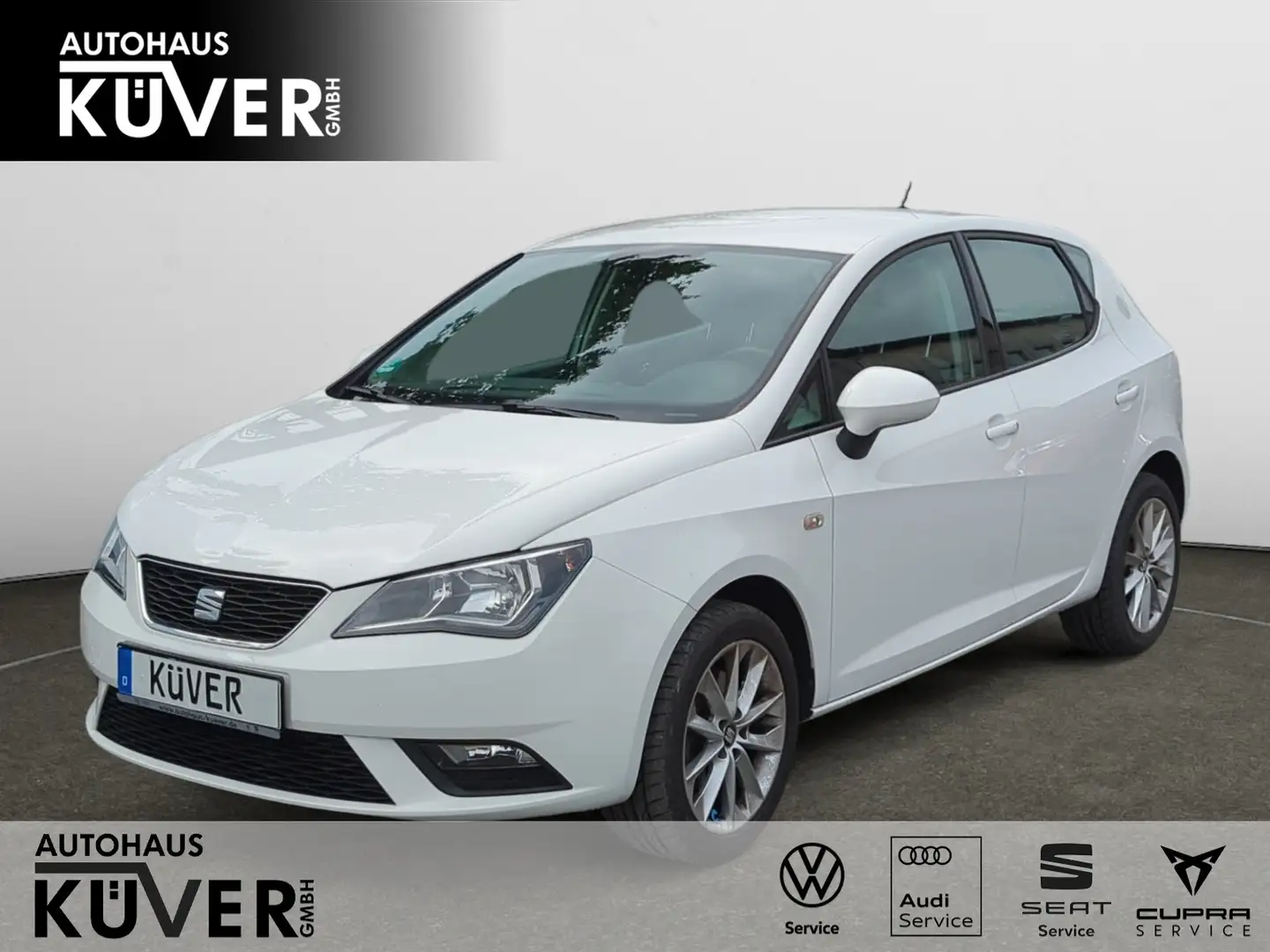 SEAT Ibiza Style 1,0 TSI DSG Tempomat+Klima+Einparkh. Alb - 1