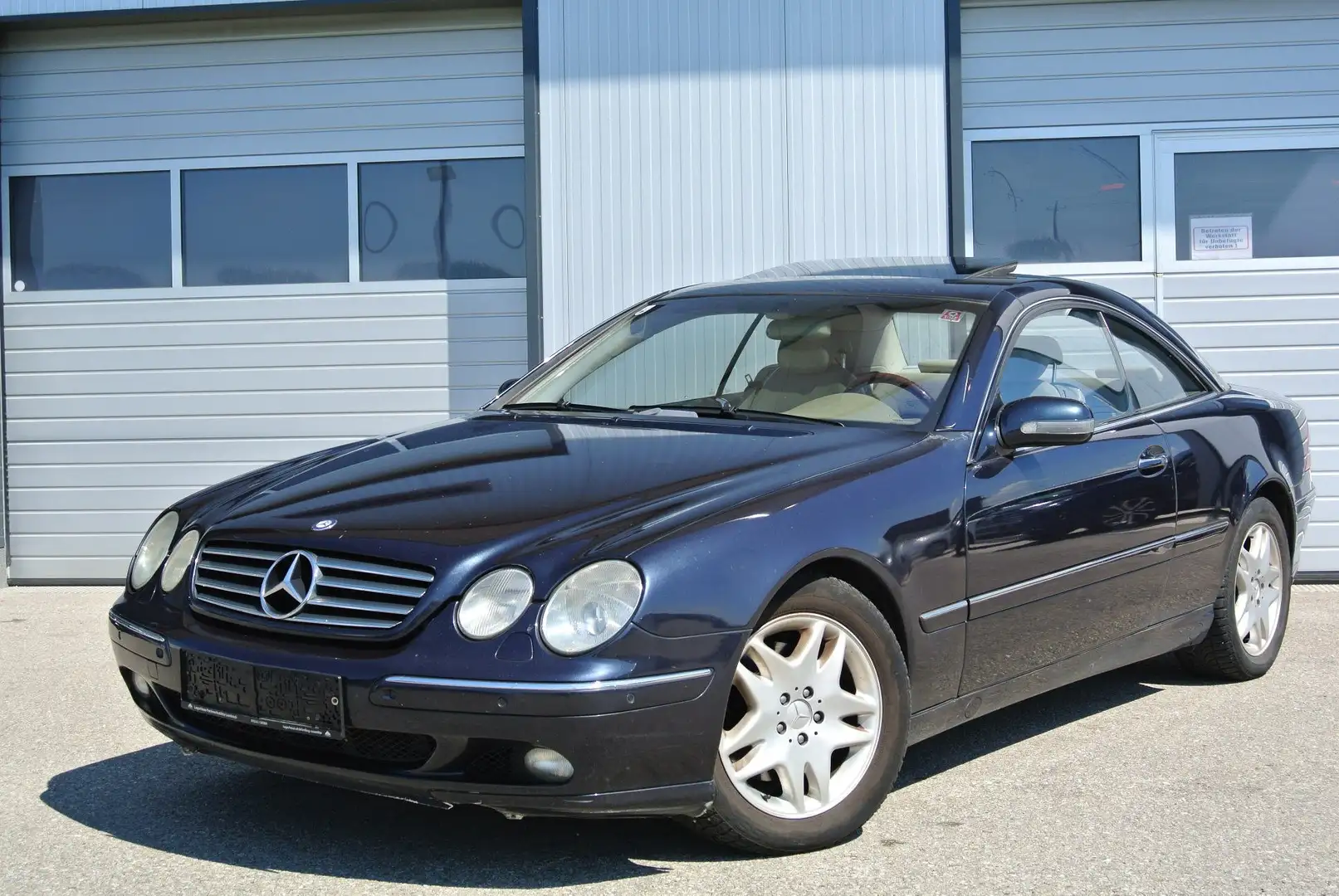 Mercedes-Benz CL 500 Aut. LEDER * el. Schiebedach * XENON * Blau - 1