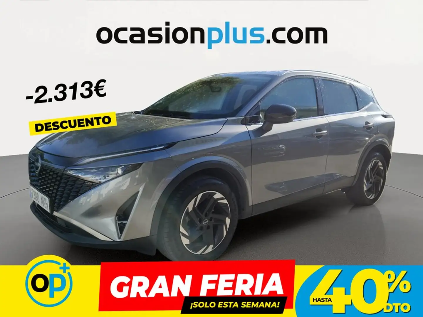 Nissan Qashqai 1.3 DIG-T mHEV 12V N-Connecta 4x2 103kW Gris - 1