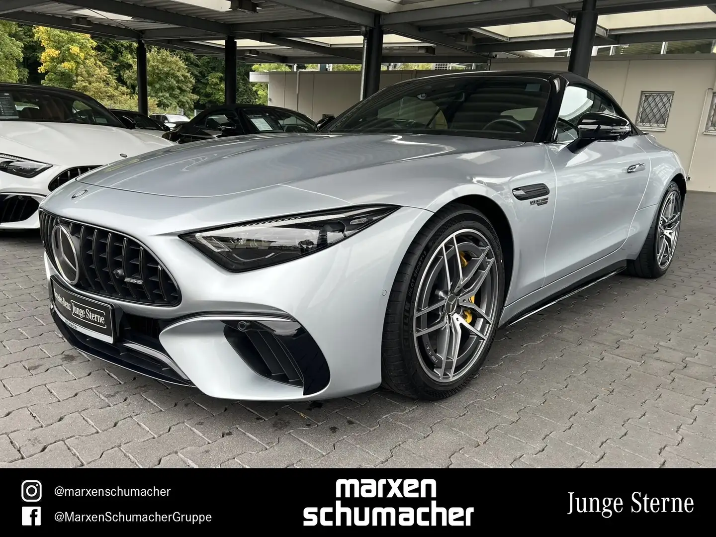 Mercedes-Benz SL 63 AMG AMG SL 63 4M+ Perf.Sitze+Night2+Carbon+PremPlus Silber - 1