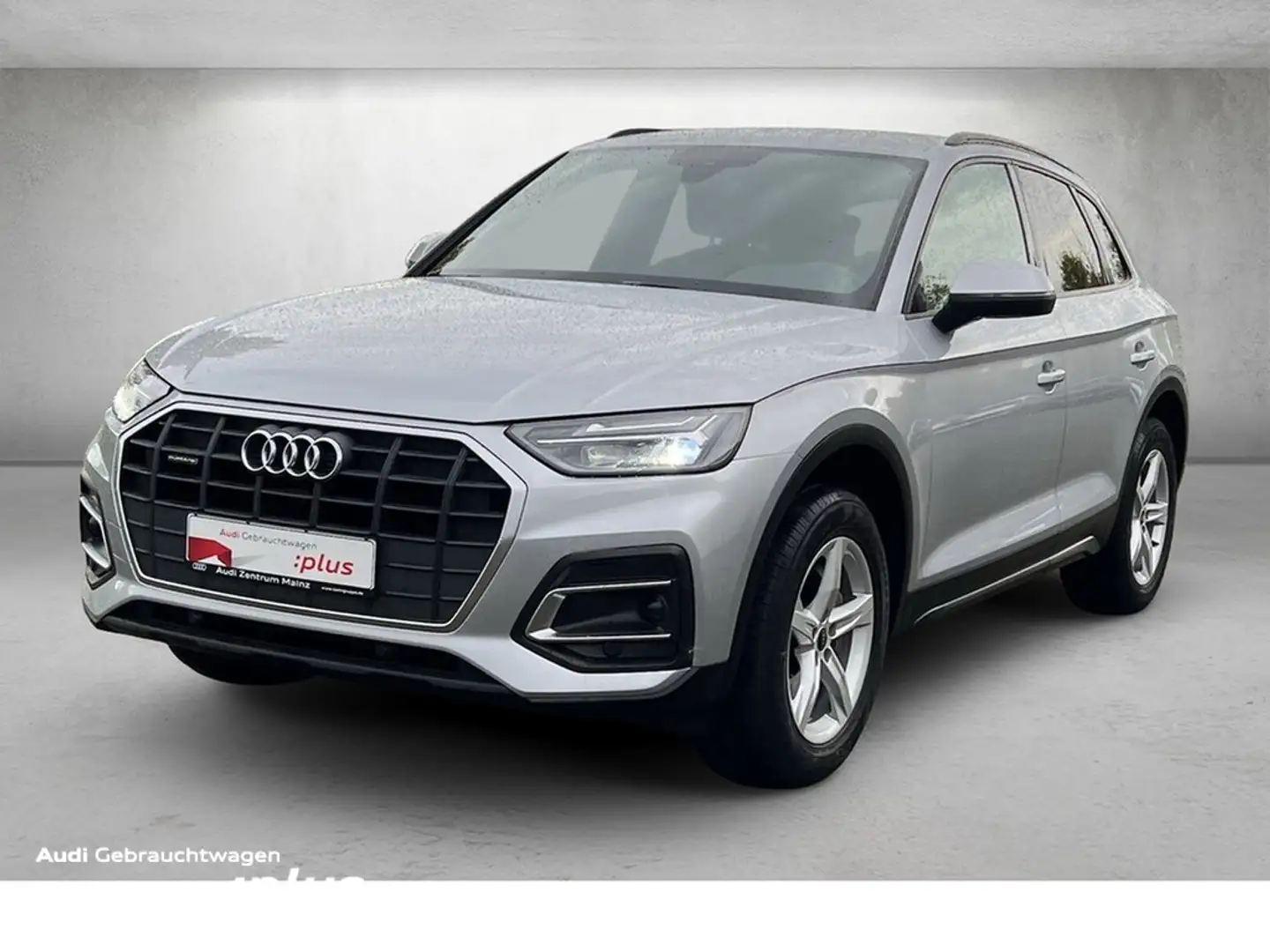 Audi Q5 40 TDI quattro S tronic *AHK*ACC*LED*VC* Plateado - 1