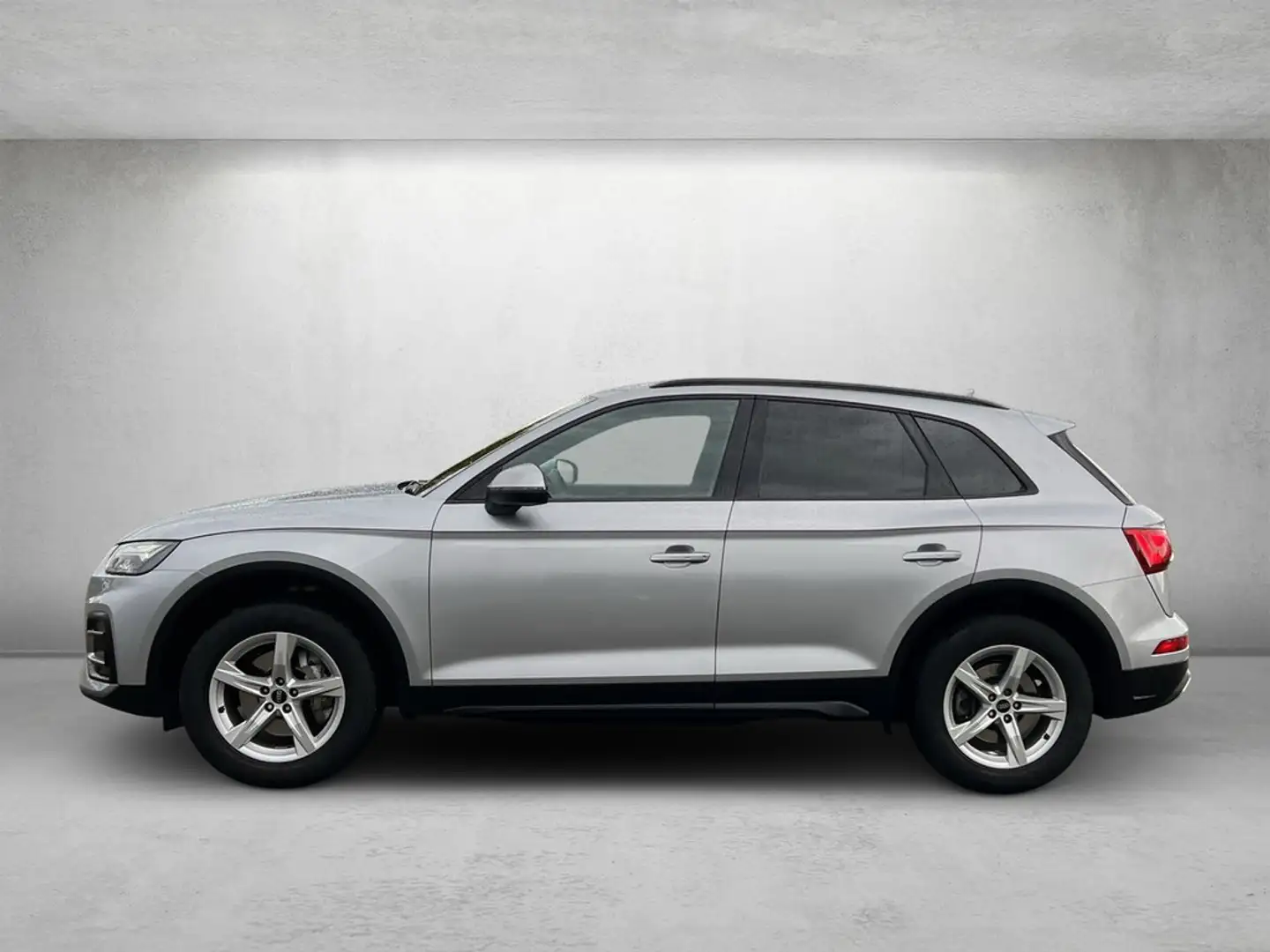 Audi Q5 40 TDI quattro S tronic *AHK*ACC*LED*VC* Plateado - 2