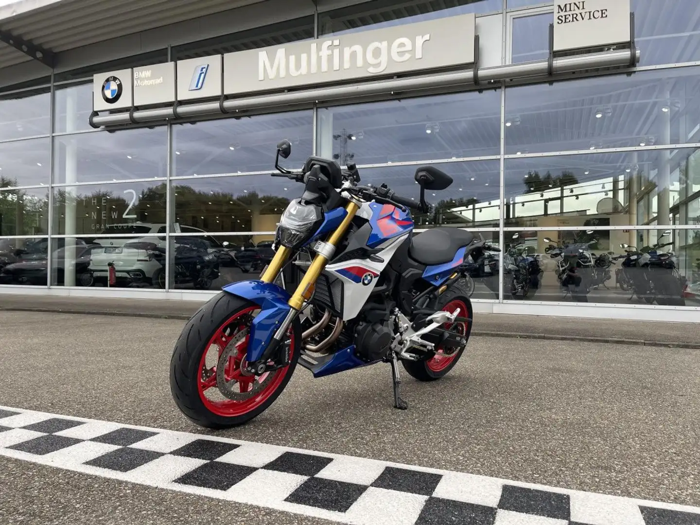BMW F 900 R Style Sport M Endurance Kette Lenkerendspi Albastru - 2