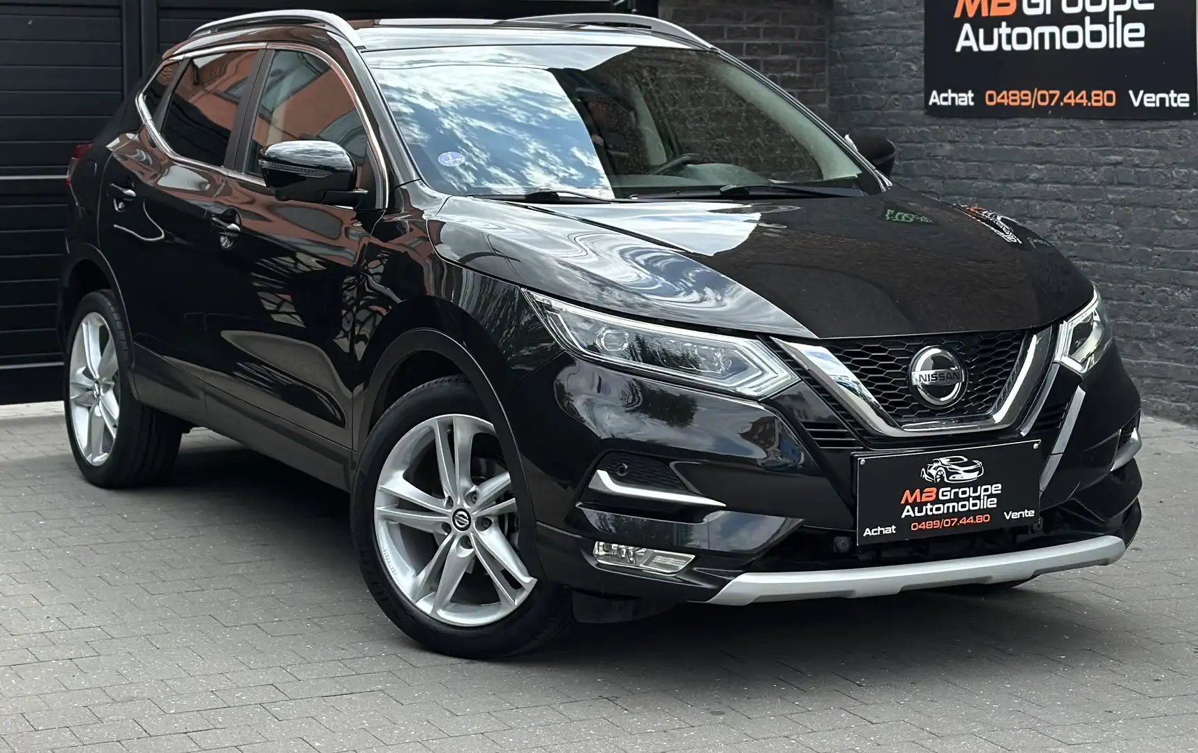 Nissan Qashqai 1.3 DIG-T New Tekna+ DCT / PANORAMIQUE / AIRCO Noir - 2