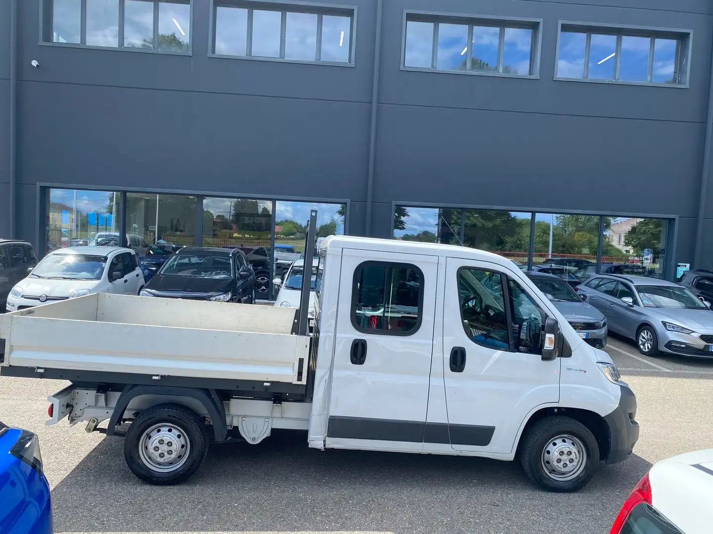 Fiat Ducato FIAT DUCATO 2.0116CV DOPPIA CABINA CASSONATO Bianco - 2