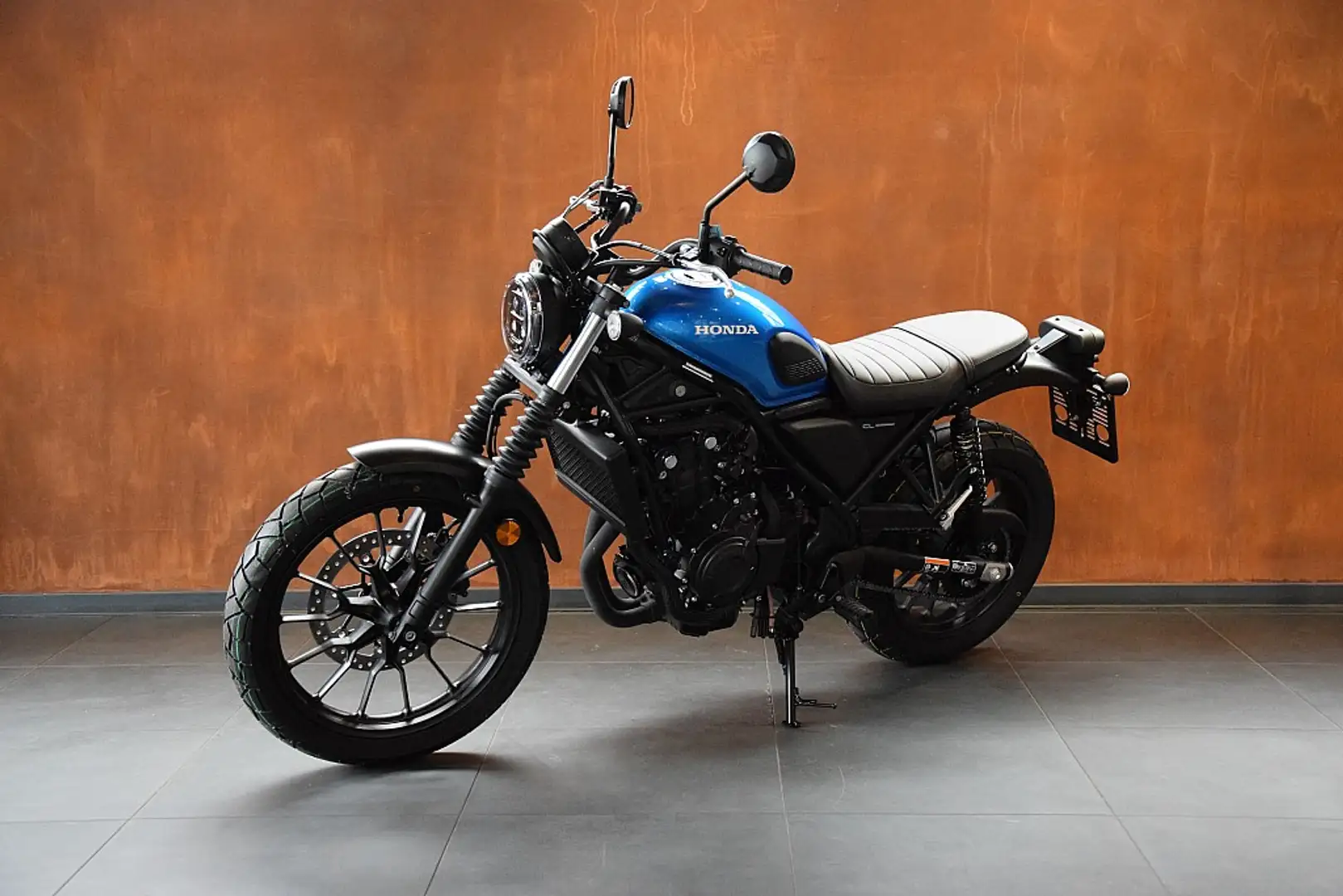 Honda CL 500 Blau - 2