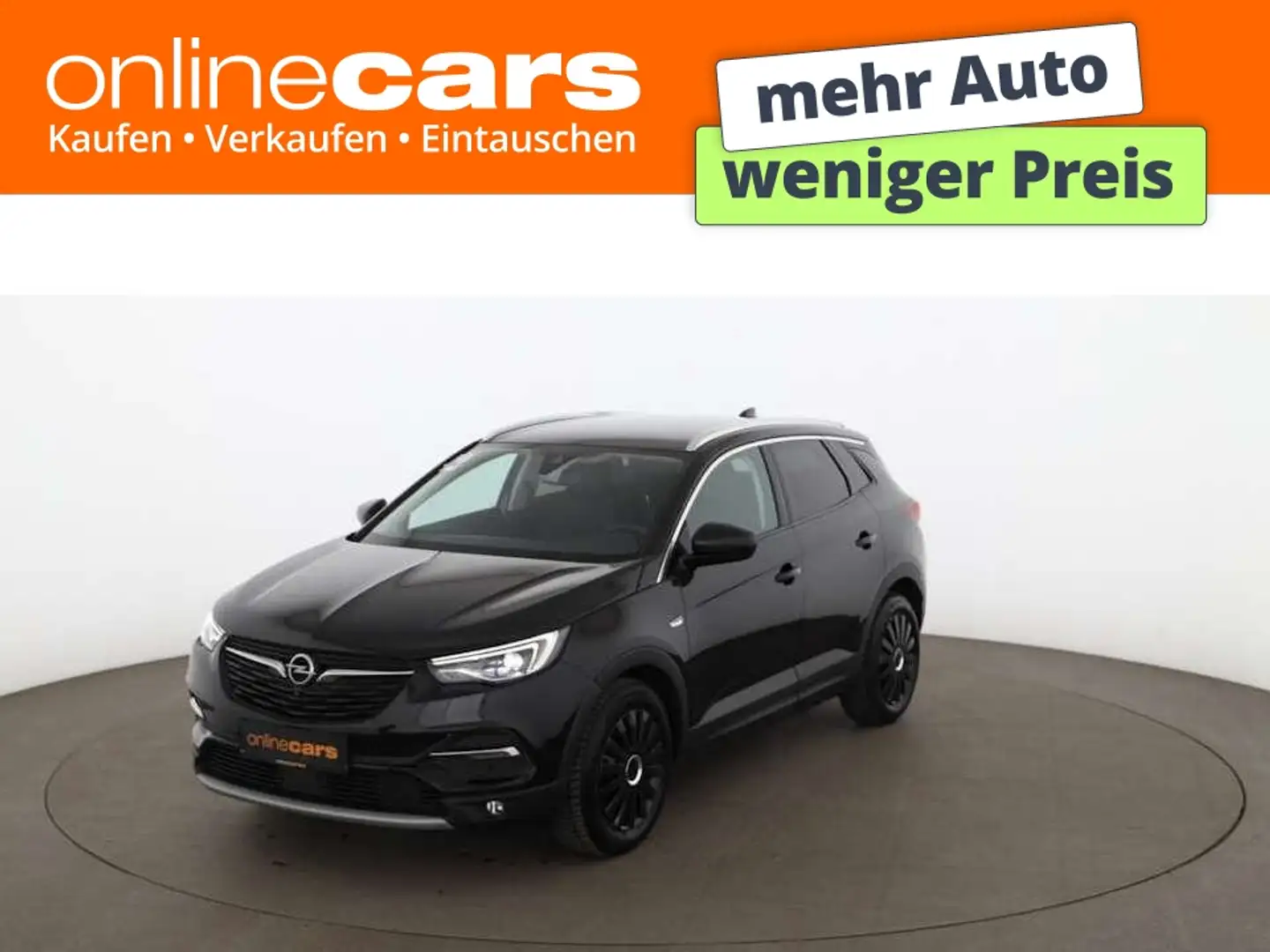 Opel Grandland 1.2 Turbo Innovation LED 360-CAM AHK Schwarz - 1