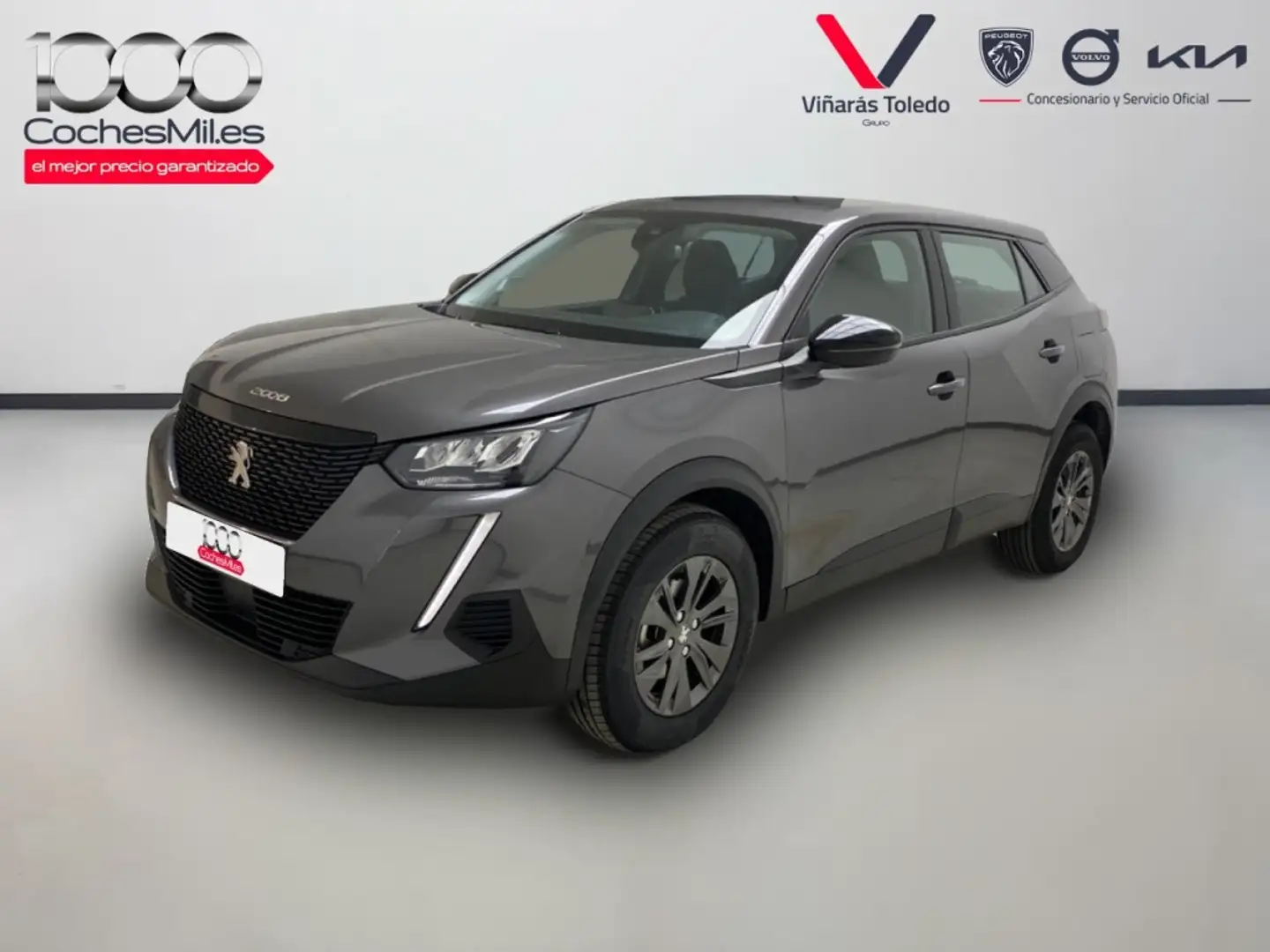 Peugeot 2008 1.2 PureTech S&S Active Pack 100 Gris - 1