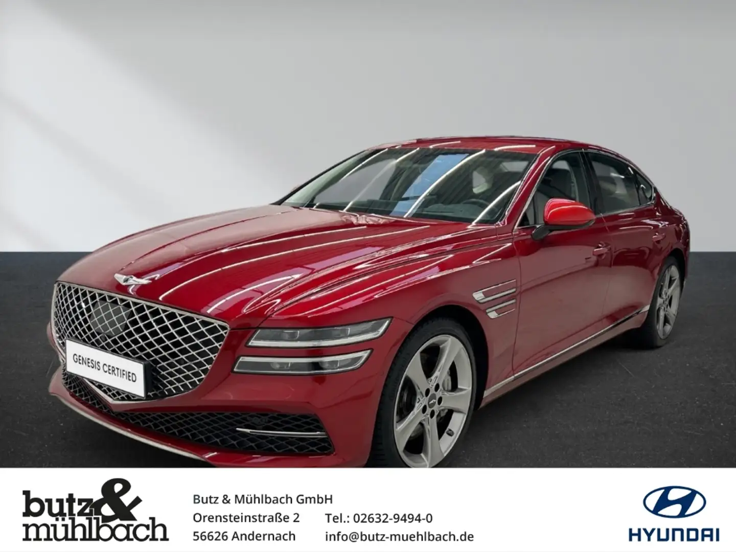 Genesis G80 Luxus 4WD Rosso - 1