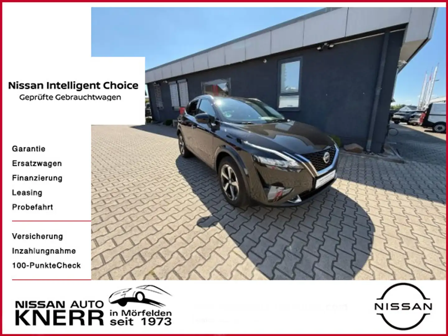 Nissan Qashqai 1,3  N-Connecta, Navi, Klima, Kamera, AH Noir - 1