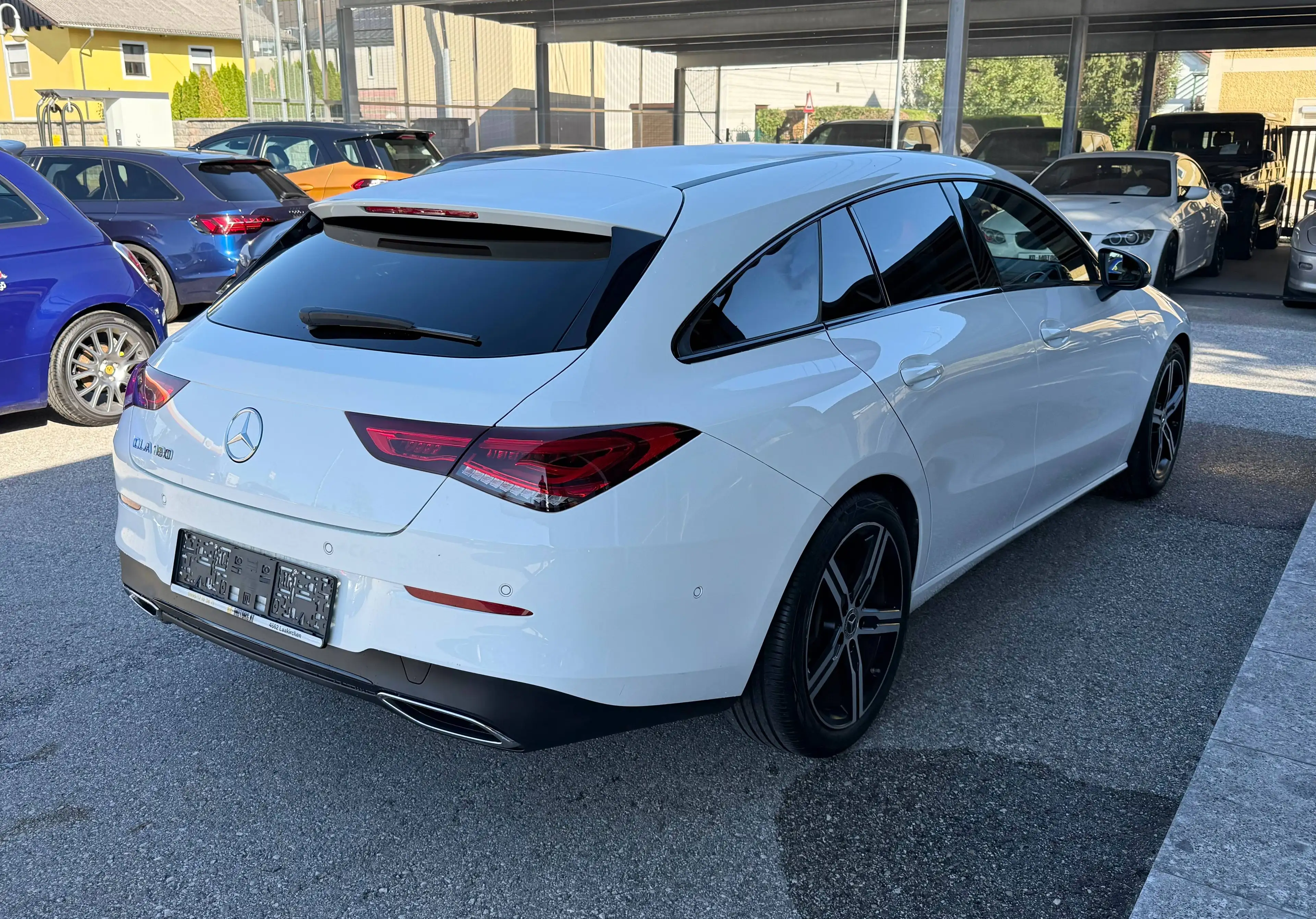 Mercedes-Benz CLA 180 SB Aut. *Ö-1.Besitz*AHK*RFK*Leder*Amiente*Night* — photo 8