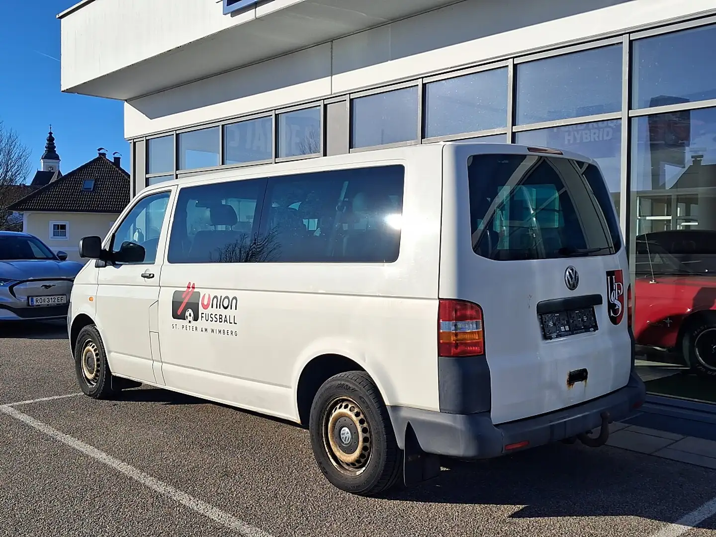 Volkswagen T5 Kombi LR 2,5 TDI L2 9-Sitzer Weiß - 2